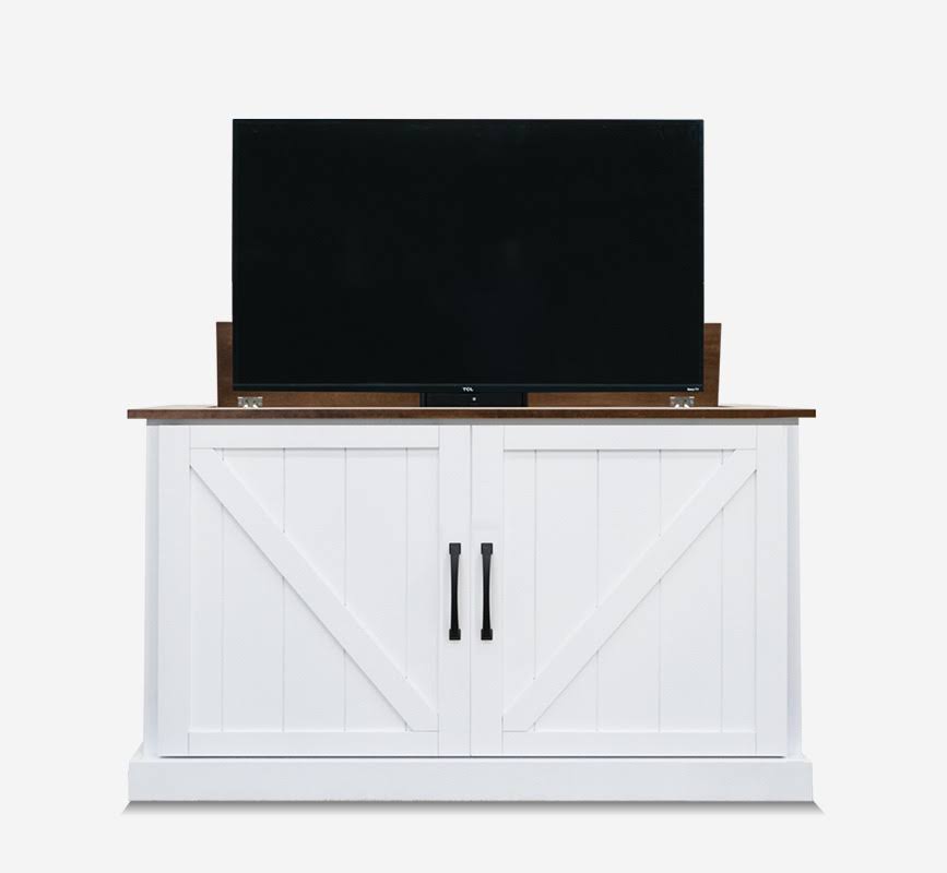 Lift Cabinet - Sonora Style - Basic Tv Lift Cabinet - Customizable - Up To A 50-Inch Tv
