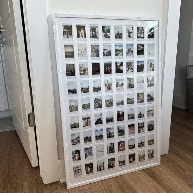 24 X 36 72 Photo Instant Mini Mat Only (Bring Your Own Frame!) Multi Photo Frame | Cool Gift Ideas | Wall Art | Decor | Collage