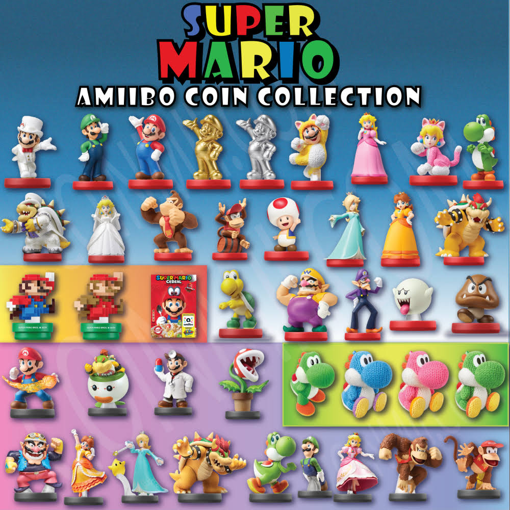 Mario Bros Collection - Amiibo Coins