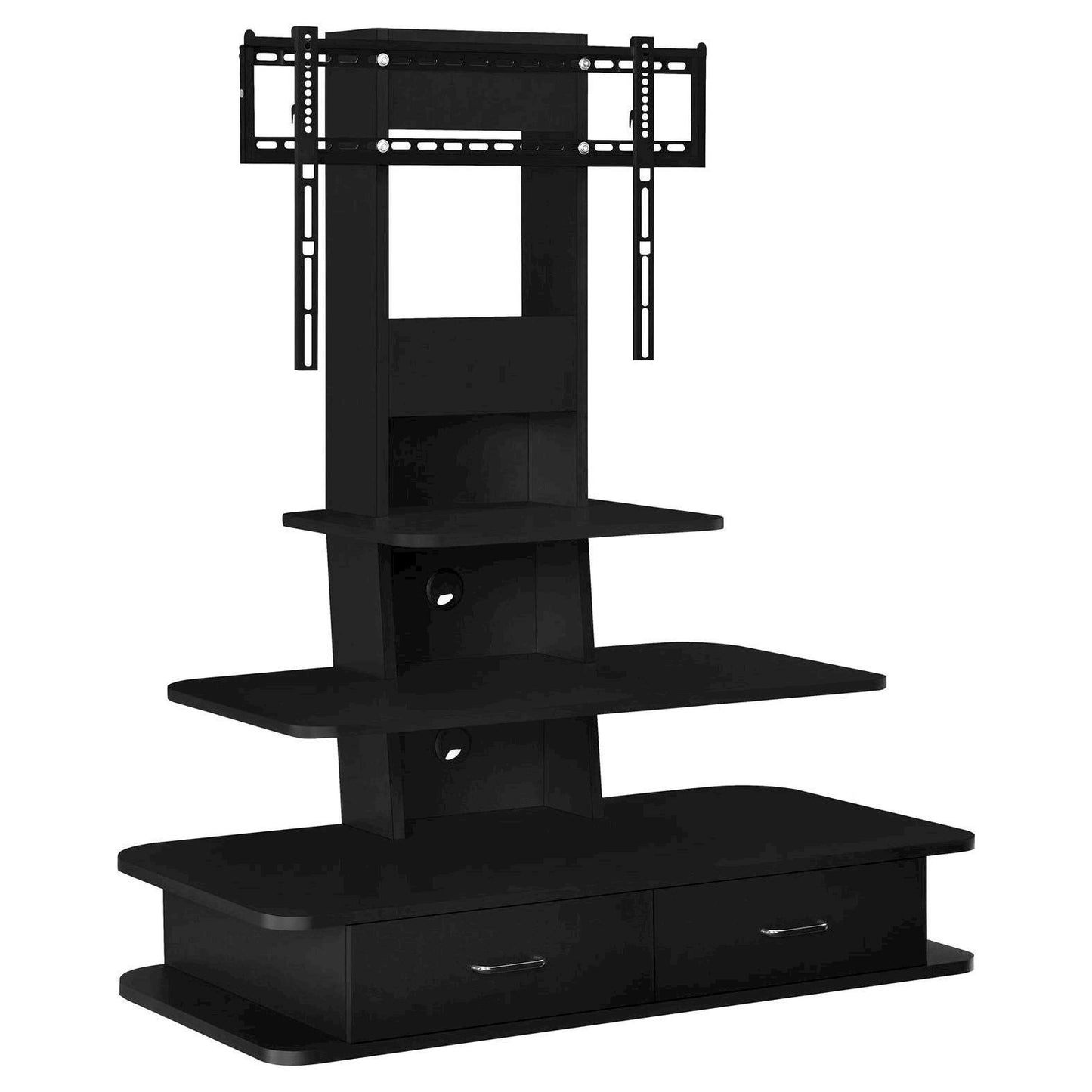 Joy Solar Tv Stand For Tvs Up To 70 With Mount And Drawers