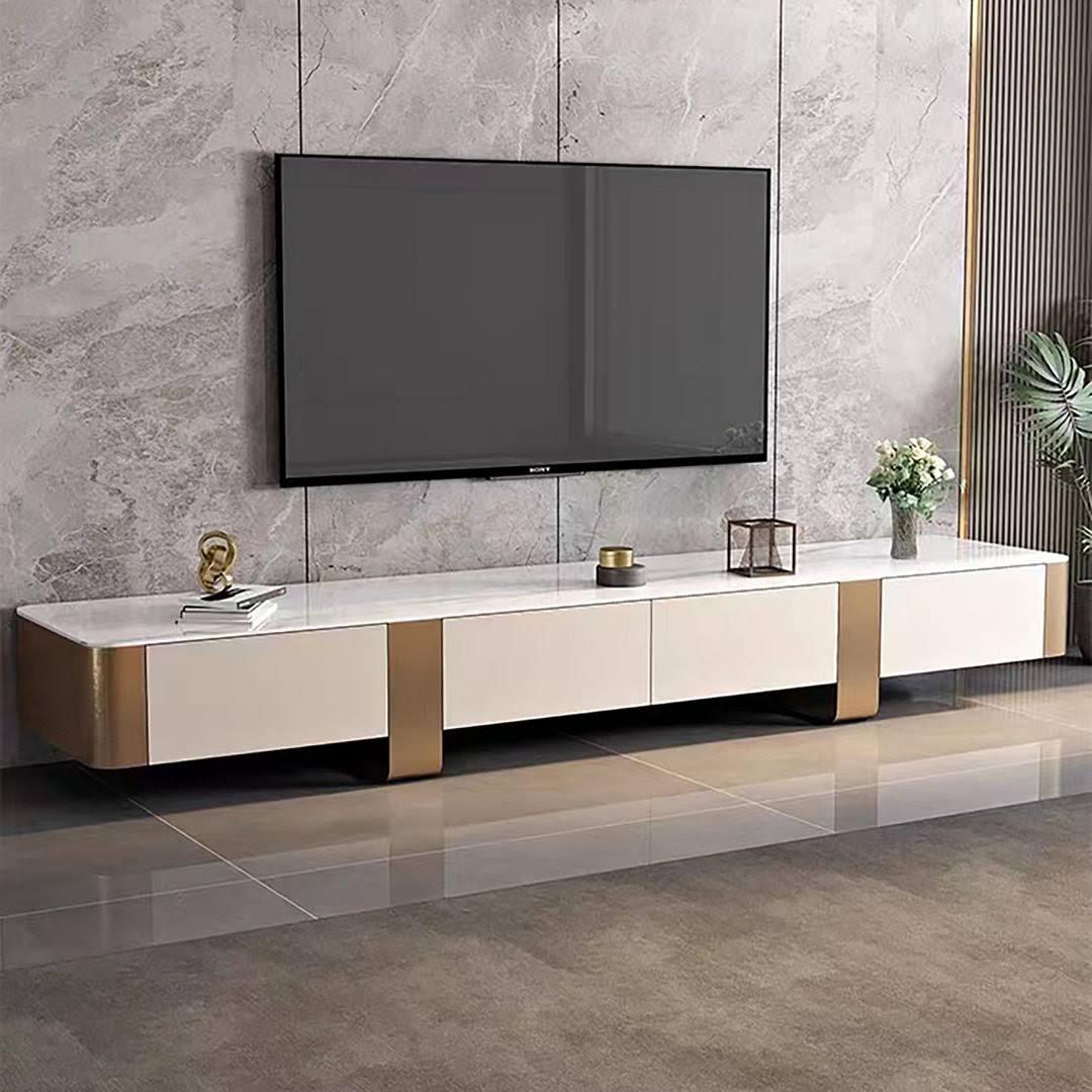 Modern Luxury 71 Media Console With Storage Everly Quinn