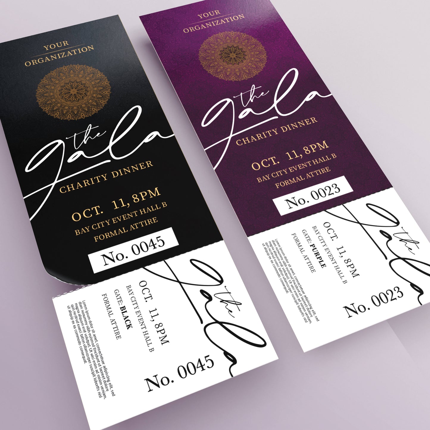 Custom Event Tickets - Fast Turnaround Time, 1 Day Printing