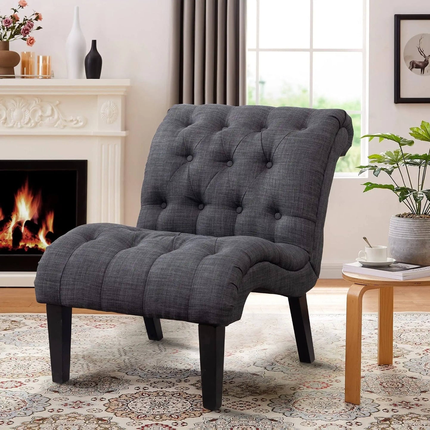 Chair,Living Room Chairs Upholstered Accent Chair