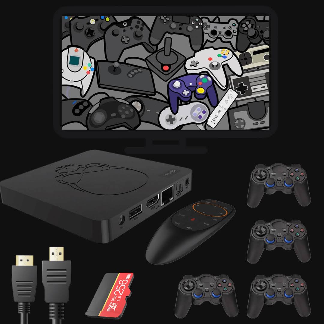 In One Game Emulator Console Android Tv Box - 120 Games - Retrogaminghouse, 4 Players - Save 18%